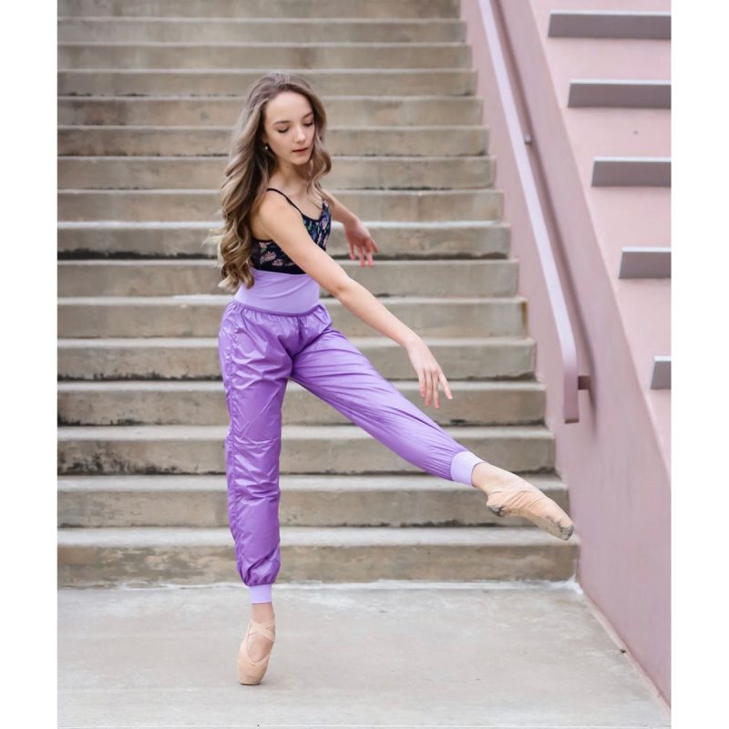 Oh La La Chic Ballet Andrea Trash Pants Lilac 2