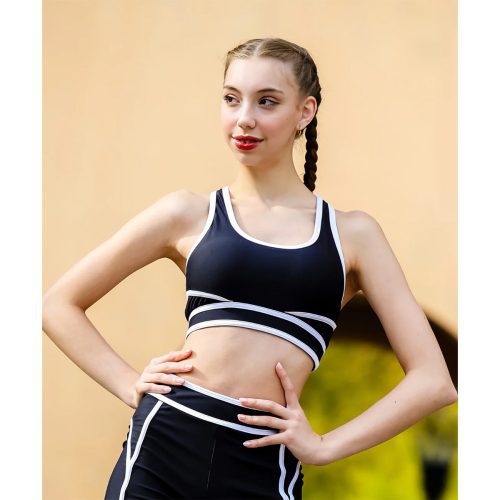 Oh La La Chelse Top Child M Black - DanceSupplies.com