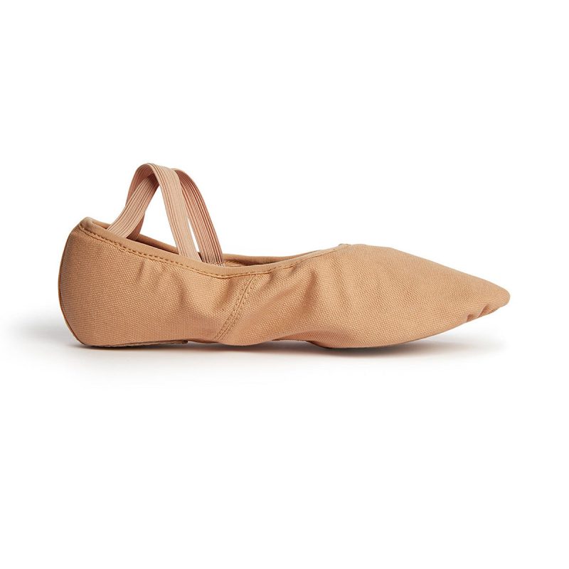 Orza Pro One Canvas Ballet Slippers Beige 2