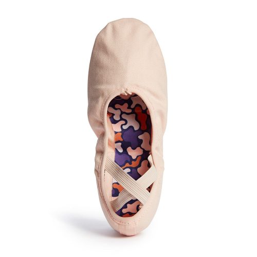 Orza Pro One Canvas Ballet Slippers Pink 3