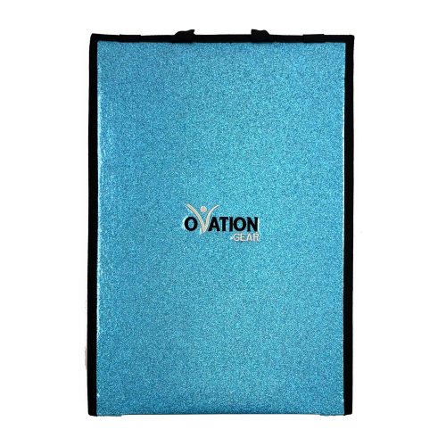 Ovation Gear Sparkle Folding Mirror Blue - DanceSupplies.com