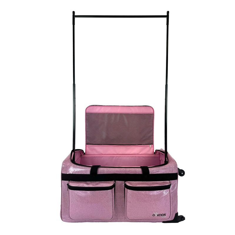 Ovation 1810 4 Wheel Performance Bags Pink