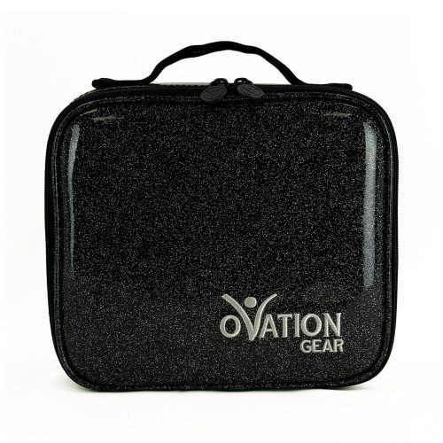 Ovation Gear Sparkle Cosmetic Case - Small Black - DanceSupplies.com