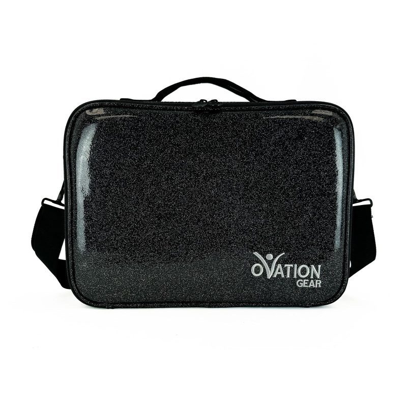 Ovation 1840 Sparkle Cosmetic Bag Large Black