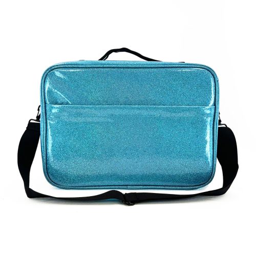 Ovation 1840 Sparkle Cosmetic Bag Large Blue 2