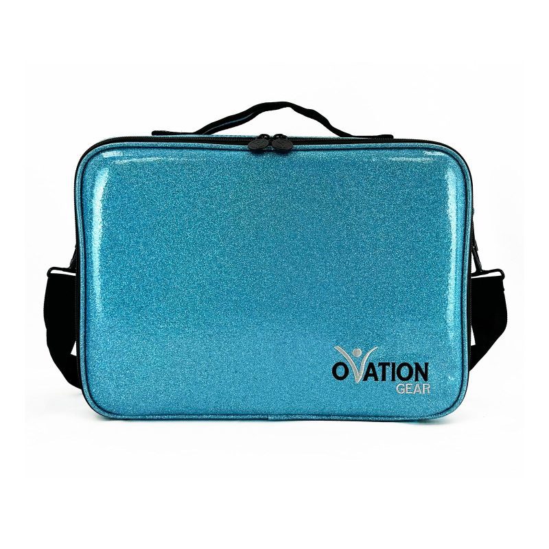 Ovation 1840 Sparkle Cosmetic Bag Large Blue