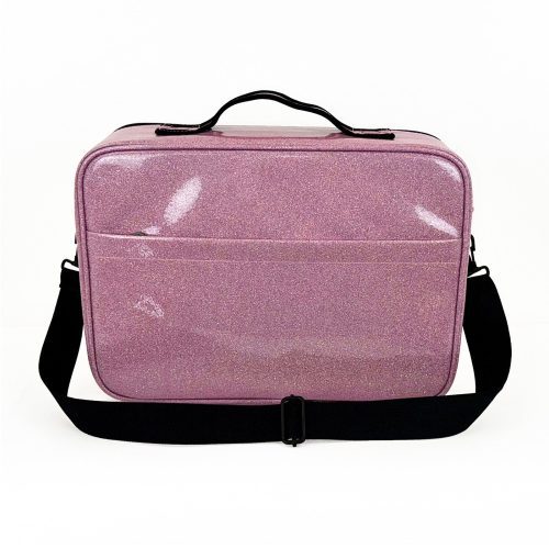 Ovation 1840 Sparkle Cosmetic Bag Large Pink 2 68d64e6c 8715 4275 887f c0ed3550f511