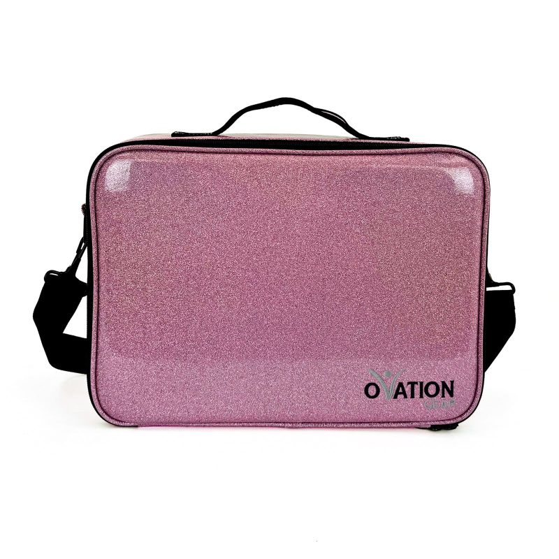 Ovation 1840 Sparkle Cosmetic Bag Large Pink 75acde45 b25c 4d24 b3e5 a5e46f0ce6b9