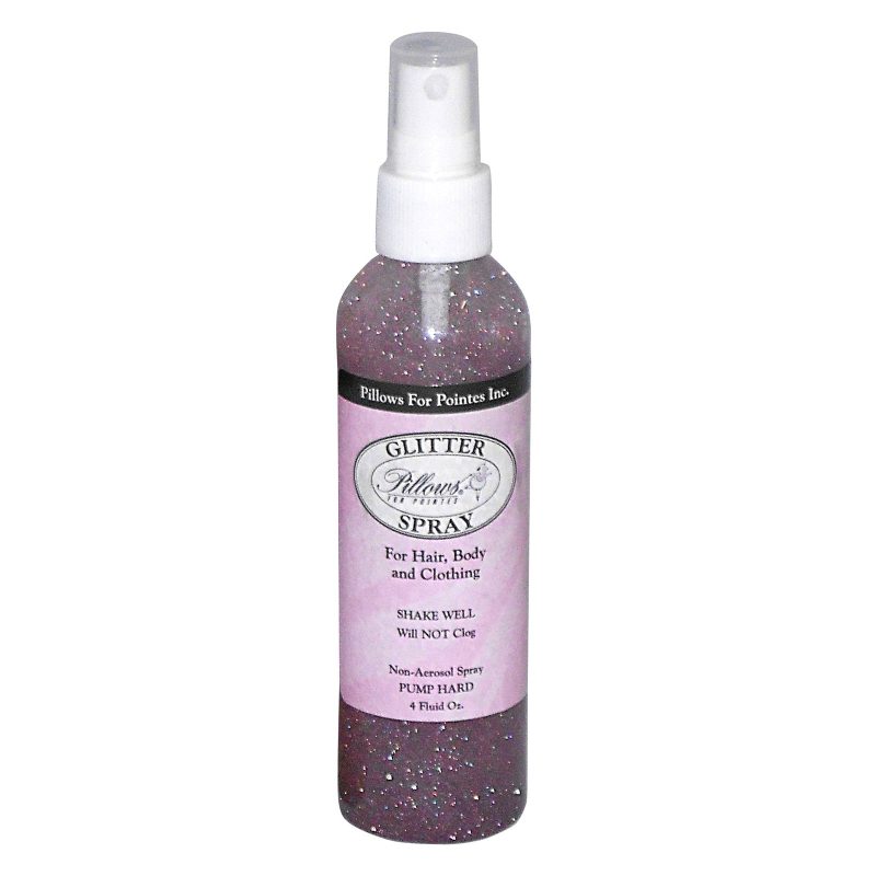 Pillows for Pointes Glitter Spray Silver  - DanceSupplies.com