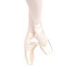 Russian Pointe Brava Pointe Shoes - V-Cut Size 34, Width 4, Vamp 2, Flexible Soft Shank  - DanceSupplies.com