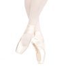 Russian Pointe Muse Pointe Shoes - V-Cut Size 34.5, Width 4, Vamp 1, Flexible Medium Shank  - DanceSupplies.com