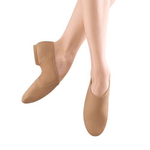 Bloch Ladies Neo Flex Jazz Shoes Ladies 4 Tan - DanceSupplies.com