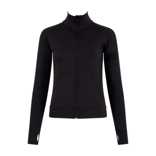 Silky Dance SHDAJA Full Zip Dance Jacket Black 5