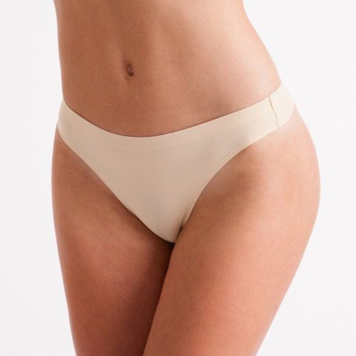 Silky Dance Invisible Low Rise Thong Adult XS Nude - DanceSupplies.com