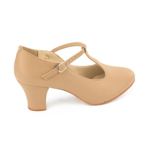 So Danca CH40 Chrissie T Strap Character Shoes Caramel 2