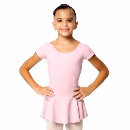 So Danca Child Christabel Bow Back Dress Child 2-4 Light Pink - DanceSupplies.com