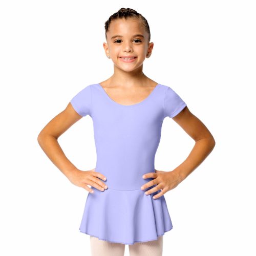 So Danca Child Christabel Bow Back Dress Child 2-4 Lilac - DanceSupplies.com