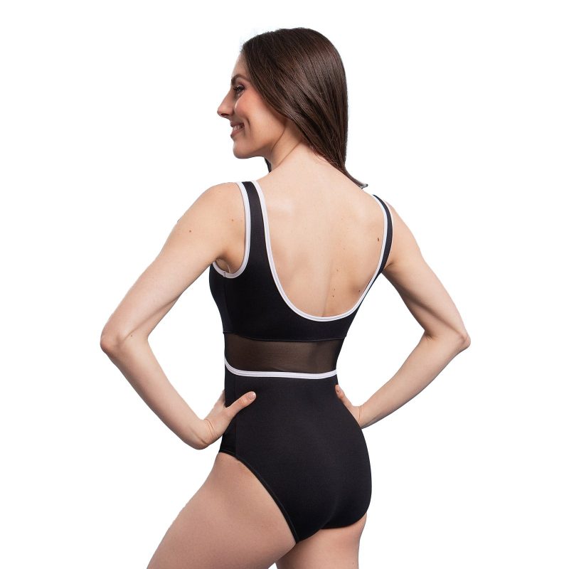 So Danca TP78 Adult Tiler Leotard Black 2