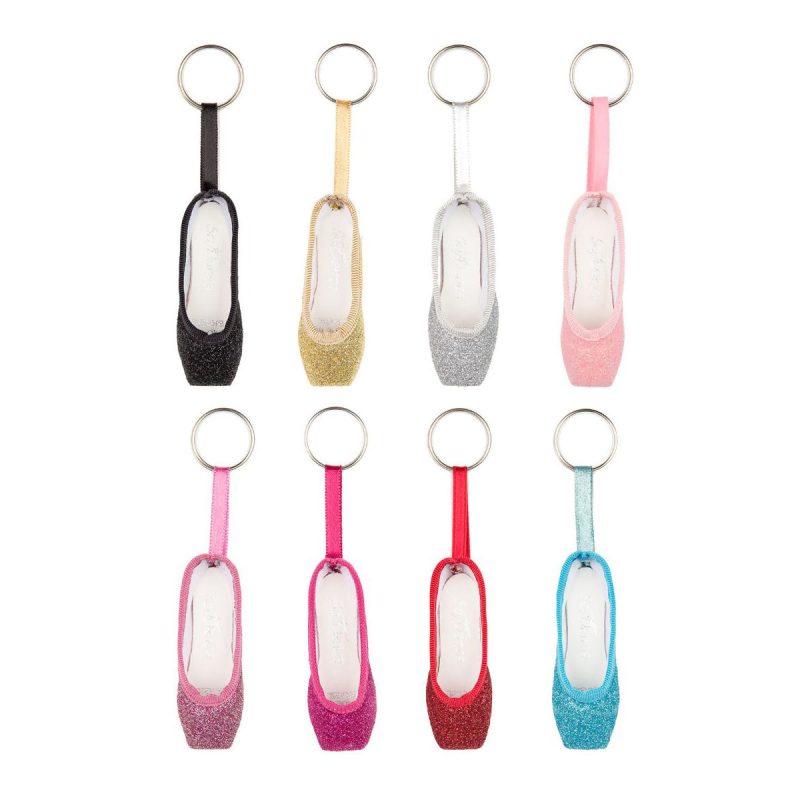 SoDanca KC 40G Glitter Pointe Shoe Keychain