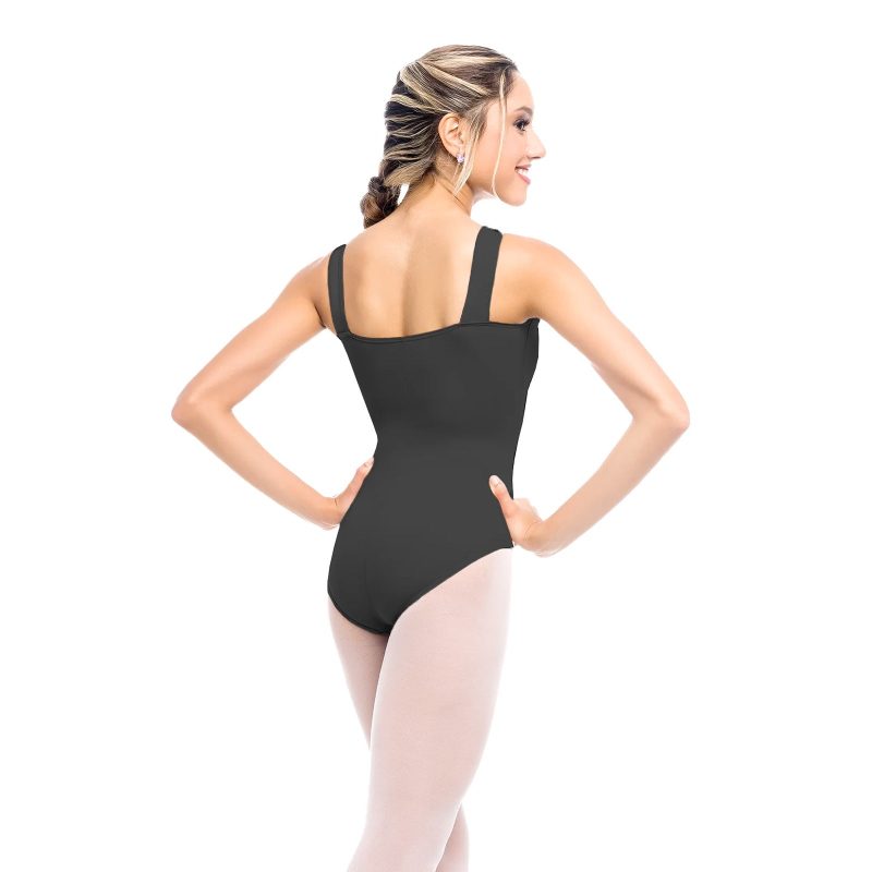 SoDanca SL10 Amelia Tank Leotard Black 2