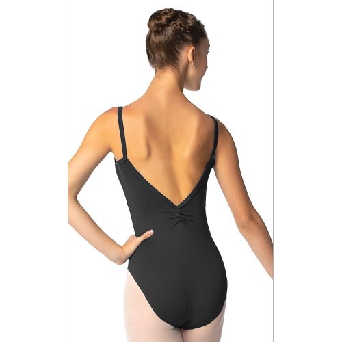 SoDanca SL113 Flamma Camisole Sleeve Leotard Black 2