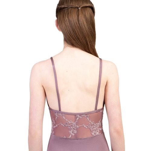 Suffolk 2656A Evening Soiree Camisole Leotard Purple 2