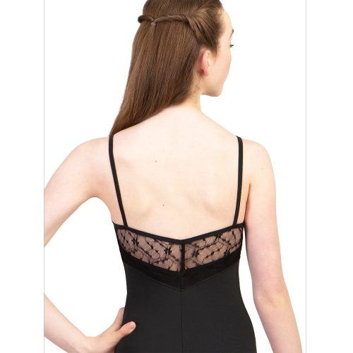 Suffolk 2661A Spring Chateau Camisole Leotard Black 2