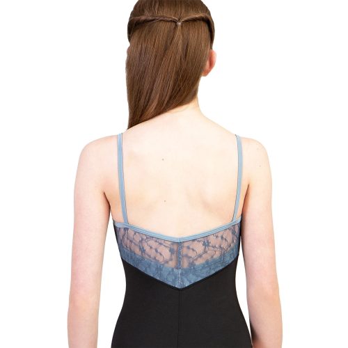 Suffolk 2661A Spring Chateau Camisole Leotard Blue 2