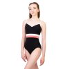 Suffolk Adult Ivy League Camisole Leotard Adult P Black - DanceSupplies.com