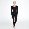 Capezio Adult Long-Sleeve Unitard Adult S Black - DanceSupplies.com