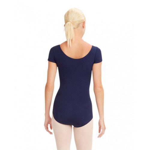 TB133 Capezio Short Sleeve Leotard NAV 2