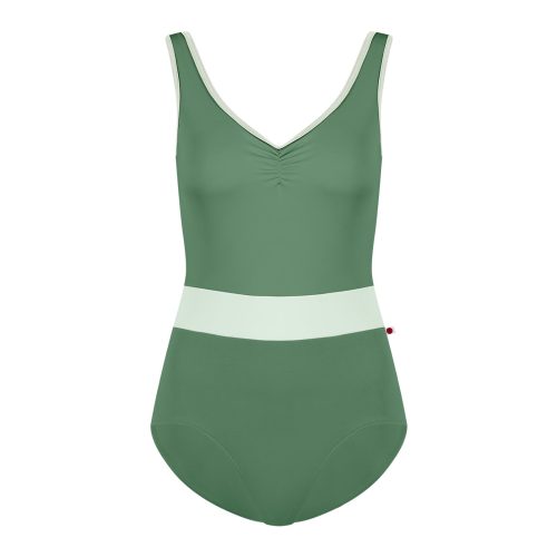 Yumiko Lucy Tank Leotard - Sage Adult XS Sage - DanceSupplies.com