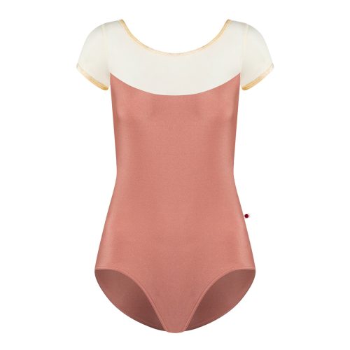 Yumiko Meagan Cap Sleeve Leotard - Rosewood Adult XS Yumiko Rosewood - DanceSupplies.com